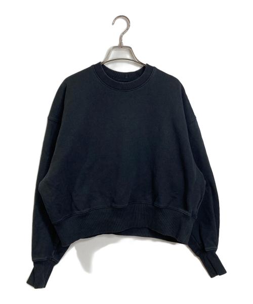 Y-3（ワイスリー）Y-3 (ワイスリー) Organic Cotton Terry Boxy Crew Sweatshirt スウェット　パイル ブラック サイズ:Mの古着・服飾アイテム