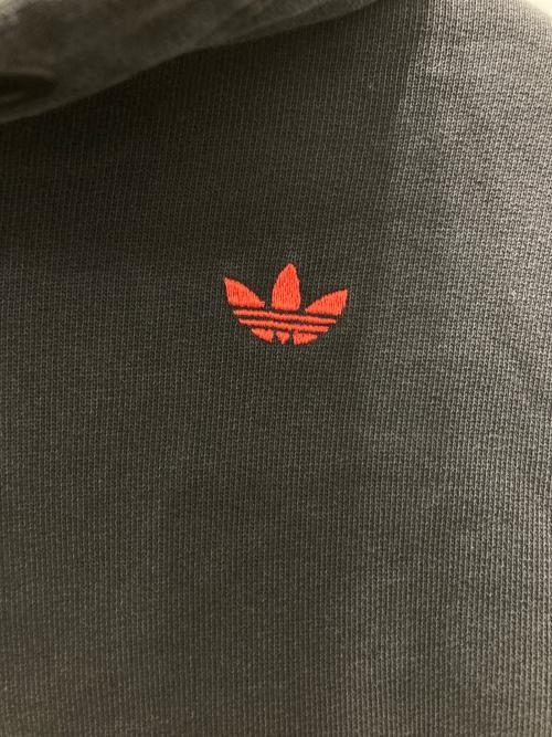 adidas（アディダス）adidas (アディダス) 424 (フォートゥーフォー) VOCAL HOOD/プルオーバーパーカー ブラック サイズ:Sの古着・服飾アイテム