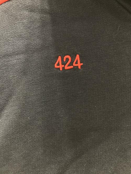 adidas（アディダス）adidas (アディダス) 424 (フォートゥーフォー) VOCAL HOOD/プルオーバーパーカー ブラック サイズ:Sの古着・服飾アイテム