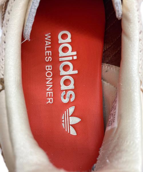 WALES BONNER（ウェールズボナー）WALES BONNER (ウェールズボナー) adidas (アディダス) スニーカー ブラウン×アイボリー サイズ:26.5の古着・服飾アイテム