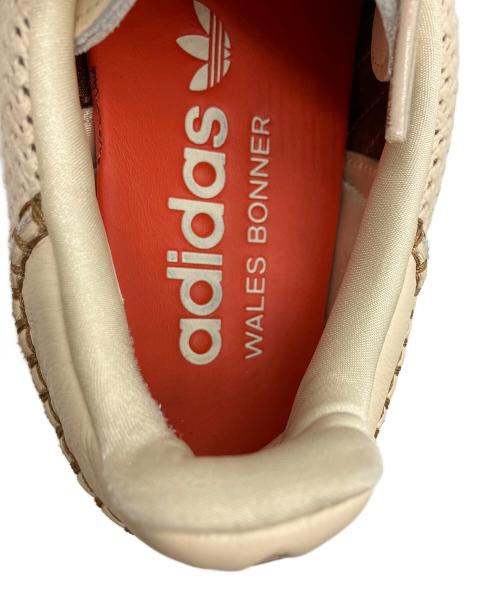 WALES BONNER（ウェールズボナー）WALES BONNER (ウェールズボナー) adidas (アディダス) スニーカー ブラウン×アイボリー サイズ:26.5の古着・服飾アイテム
