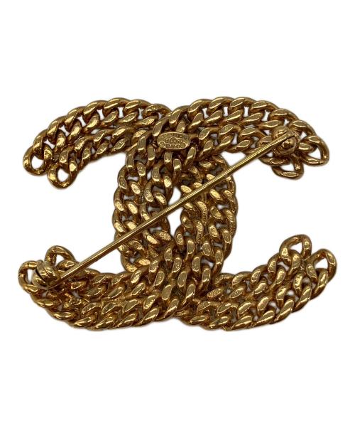 CHANEL（シャネル）CHANEL (シャネル) パールココマークブローチ ゴールドの古着・服飾アイテム