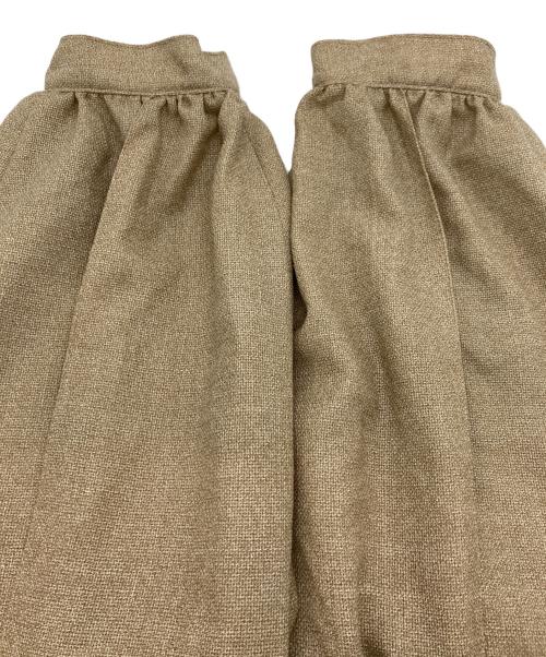 STUNNING LURE（スタニングルアー）STUNNING LURE (スタニングルアー) rメランジリネンボリュームパンツ ベージュ サイズ:2の古着・服飾アイテム