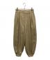 STUNNING LURE（スタニングルアー）の古着「rメランジリネンボリュームパンツ」｜ベージュ