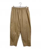 FreshServiceフレッシュサービス）の古着「CORPORATE EASY PANTS ビッグシルエット」｜ベージュ