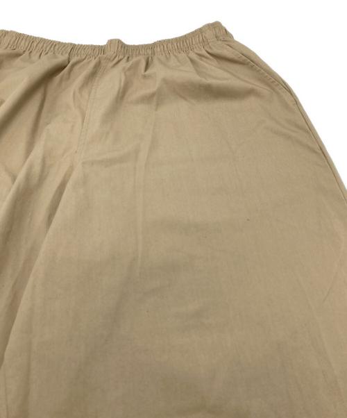 FreshService（フレッシュサービス）FreshService (フレッシュサービス) CORPORATE EASY PANTS ビッグシルエット ベージュ サイズ:FREE 未使用品の古着・服飾アイテム