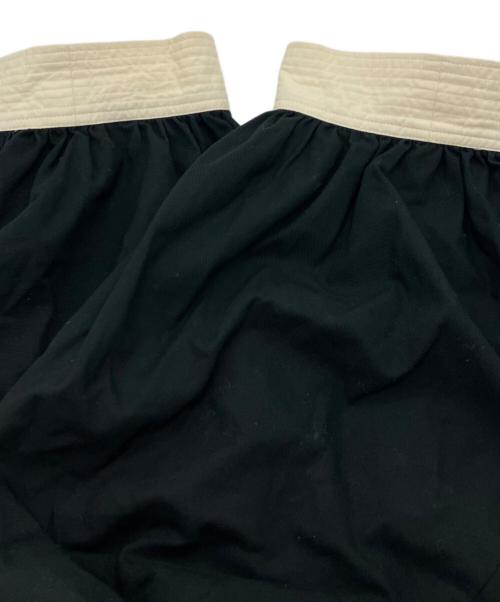 SEVEN TEN by MIHO KAWAHITO（セブン テン バイ ミホ カワヒト）SEVEN TEN by MIHO KAWAHITO (セブン テン バイ ミホ カワヒト) バイカラーバックリボンブラウス ネイビー サイズ:Mの古着・服飾アイテム