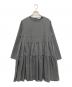 YORI（ヨリ）の古着「ウォームティアードワンピース」｜グレー