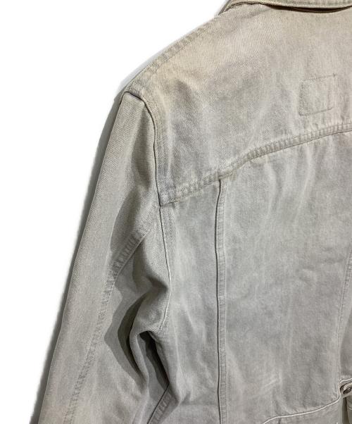 HELMUT LANG（ヘルムートラング）HELMUT LANG (ヘルムートラング) デニムジャケット ライトグレー サイズ:46の古着・服飾アイテム