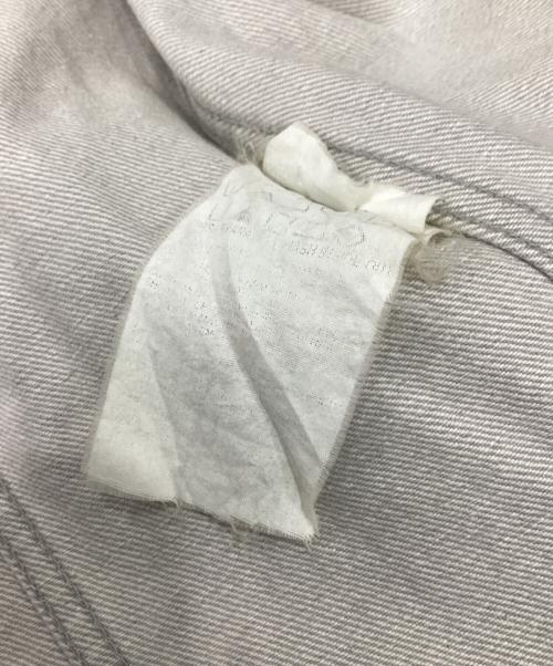 HELMUT LANG（ヘルムートラング）HELMUT LANG (ヘルムートラング) デニムジャケット ライトグレー サイズ:46の古着・服飾アイテム