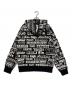 Supreme (シュプリーム) Hysteric Glamour (ヒステリックグラマー) Text Hooded Sweatshirt ブラック サイズ:M：24000円