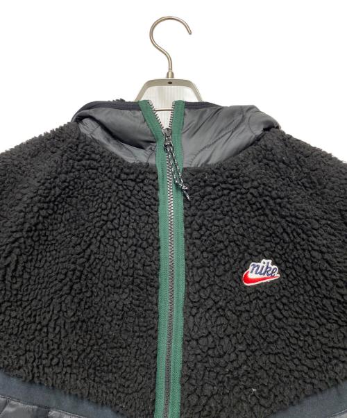 NIKE（ナイキ）NIKE (ナイキ) ボアフリース キルティングジャケット ブラック サイズ:XLの古着・服飾アイテム