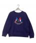 POLO RALPH LAUREN（ポロ・ラルフローレン）の古着「クルーネックスウェット」｜ネイビー