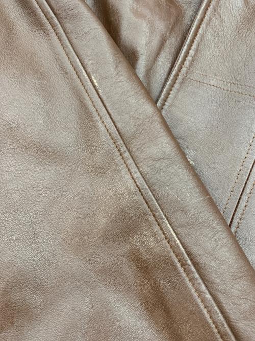 Paul Smith London（ポールスミスロンドン）Paul Smith London (ポールスミスロンドン) レザーカーコート ブラウン サイズ:Lの古着・服飾アイテム