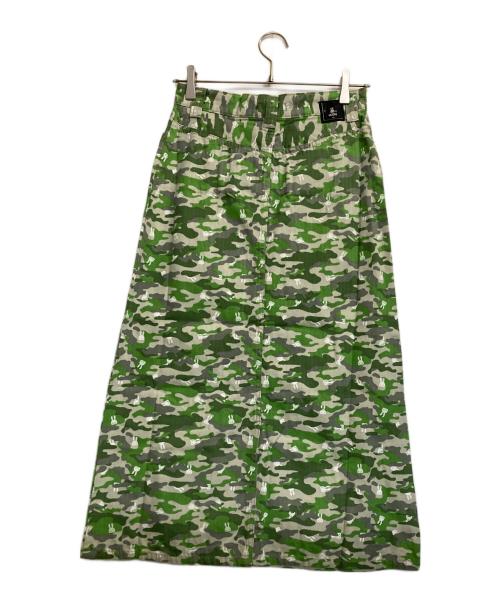 CUNE（キューン）CUNE (キューン) カモフラスカート グリーンの古着・服飾アイテム