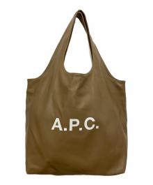 A.P.C.（アーペーセー）の古着「トートバッグ」｜ブラウン(キャメル)