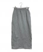 FRAY IDフレイ アイディー）の古着「スウェットタイトストレートスカート」｜グレー