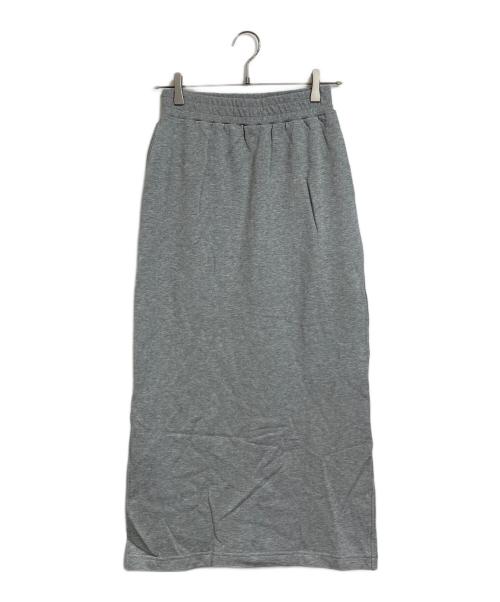 FRAY ID（フレイ アイディー）FRAY ID (フレイ アイディー) スウェットタイトストレートスカート グレー サイズ:FREE 未使用品の古着・服飾アイテム
