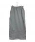FRAY ID（フレイ アイディー）の古着「スウェットタイトストレートスカート」｜グレー