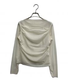 CELFORD（セルフォード）の古着「チュールドレープカットトップス」｜アイボリー