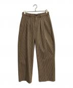 FREAK'S STOREフリークスストア）の古着「Hickory Pants」｜ブラウン