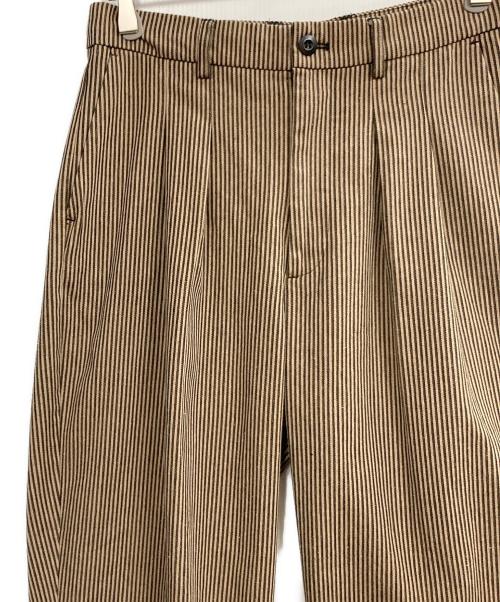 FREAK'S STORE（フリークスストア）FREAK'S STORE (フリークスストア) Hickory Pants ブラウン サイズ:Sの古着・服飾アイテム