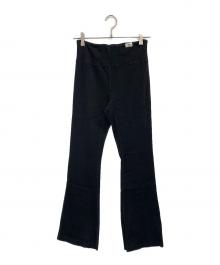 version of you（バージョンオブユー）の古着「バイカーリブパンツ」｜ブラック