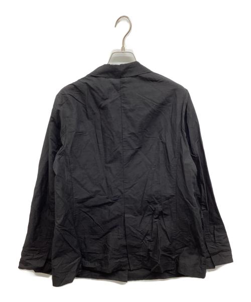 FRAMeWORK（フレームワーク）FRAMeWORK (フレームワーク) コットンリネンライトジャケット ブラック サイズ:38の古着・服飾アイテム