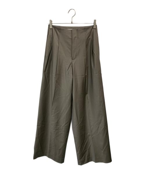 Plage（プラージュ）Plage (プラージュ) R’IAM BELTLESS パンツ グレー サイズ:36の古着・服飾アイテム