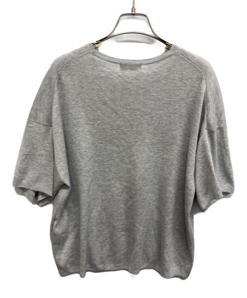 haunt（ハウント）haunt (ハウント) C/SILK T SHIRT KNIT グレー サイズ:Freeの古着・服飾アイテム