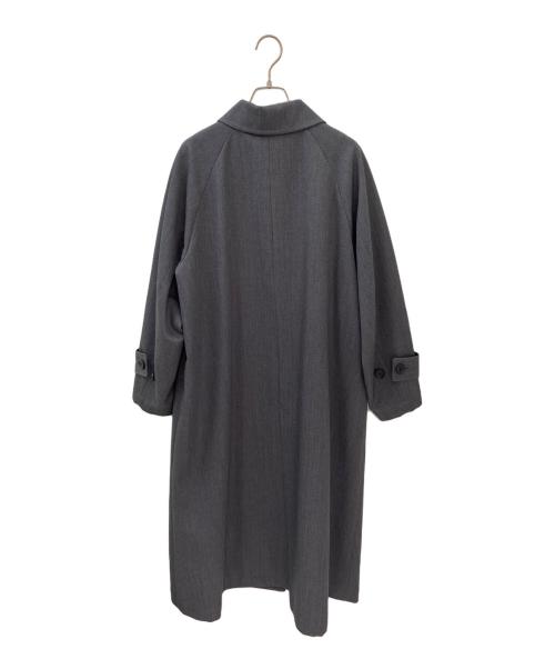 Curensology（カレンソロジー）Curensology (カレンソロジー) ハイカウントウールギャバコート グレー サイズ:Freeの古着・服飾アイテム