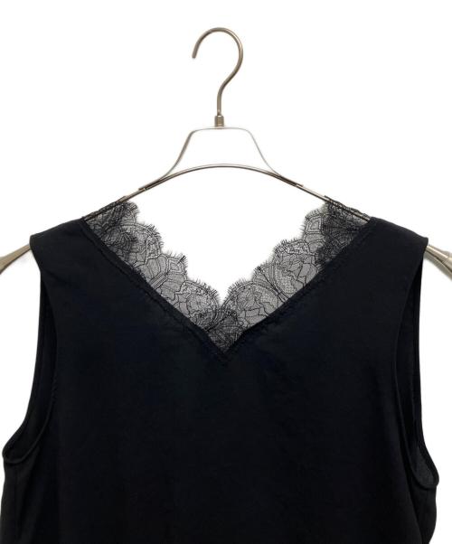Plage（プラージュ）Plage (プラージュ) solstiss frenchlace ジレ ブラック サイズ:Free 未使用品の古着・服飾アイテム
