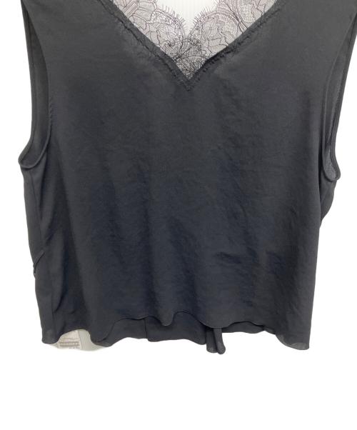 Plage（プラージュ）Plage (プラージュ) solstiss frenchlace ジレ ブラック サイズ:Free 未使用品の古着・服飾アイテム