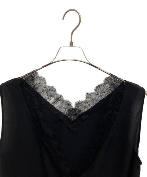 Plage（プラージュ）Plage (プラージュ) solstiss frenchlace ジレ ブラック サイズ:Free 未使用品の古着・服飾アイテム