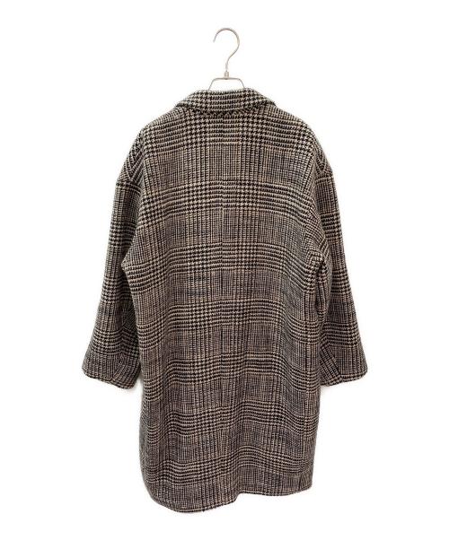 Lisiere（リジェール）Lisiere (リジェール) CHECK W COAT ベージュ サイズ:Freeの古着・服飾アイテム