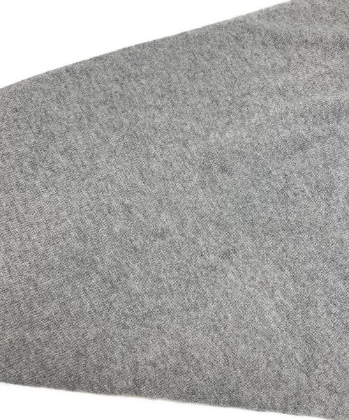 ASAUCE MELER（アソースメレ）ASAUCE MELER (アソースメレ) シームレストライアングルカシミヤストール グレーの古着・服飾アイテム