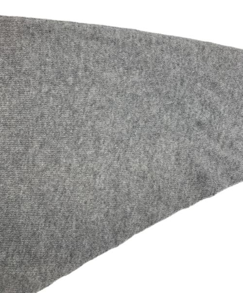ASAUCE MELER（アソースメレ）ASAUCE MELER (アソースメレ) シームレストライアングルカシミヤストール グレーの古着・服飾アイテム