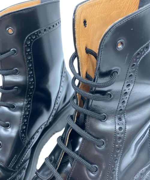 GEORGE COX（ジョージコックス）GEORGE COX (ジョージコックス) レースアップブーツ ブラック サイズ:SIZE 9の古着・服飾アイテム