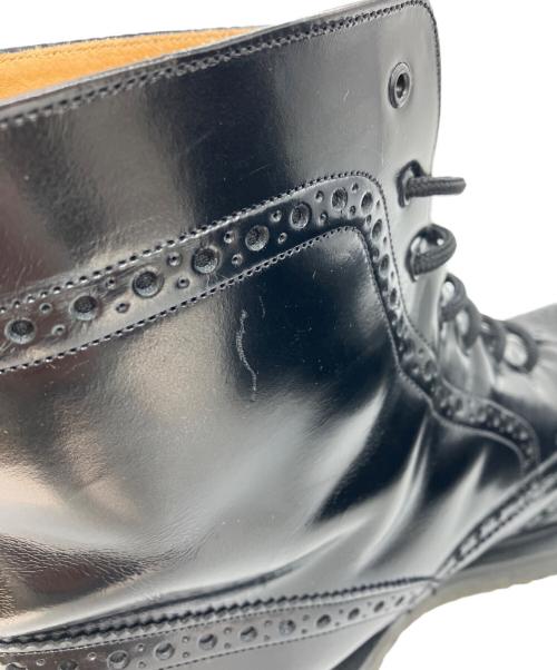 GEORGE COX（ジョージコックス）GEORGE COX (ジョージコックス) レースアップブーツ ブラック サイズ:SIZE 9の古着・服飾アイテム