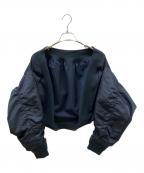 Ameriアメリ）の古着「REVERSIBLE BOLERO MA-1/リバーシブルボレロエムエーワン」｜ネイビー