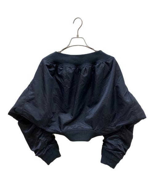 Ameri（アメリ）AMERI (アメリ) REVERSIBLE BOLERO MA-1/リバーシブルボレロエムエーワン ネイビー サイズ:Freeの古着・服飾アイテム