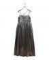 Ameri (アメリ) MEDI LEATHER LIKE VOLUME CAMI DRESS シルバー サイズ:S：7000円