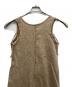 中古・古着 AMERI (アメリ) MEDI 2WAY DENIM LIKE LACE DOCKING DRESS ベージュ サイズ:S：11000円