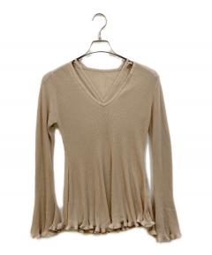 中古・古着通販】L'appartement (アパルトモン) Border Sheer Knit