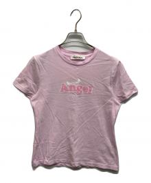 madhappy（マッドハッピー）の古着「Angel Shrunken Tee」｜ピンク