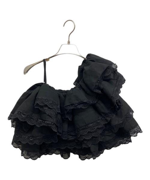 Bibiy.（ビビィ）Bibiy. (ビビィ) COLENNE BUSTIER TOP ブラック サイズ:Freeの古着・服飾アイテム