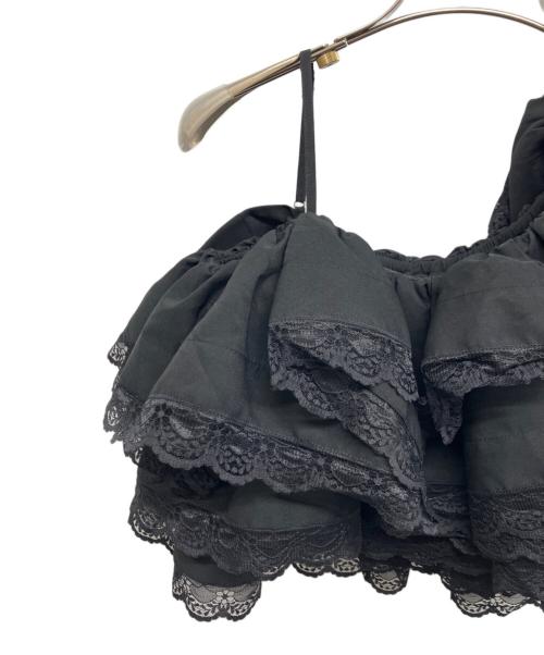 Bibiy.（ビビィ）Bibiy. (ビビィ) COLENNE BUSTIER TOP ブラック サイズ:Freeの古着・服飾アイテム