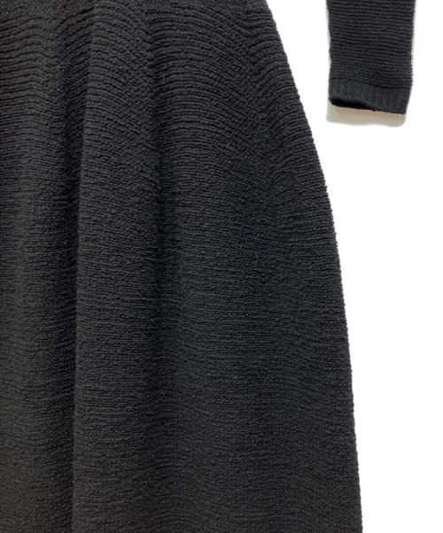 beautiful people（ビューティフルピープル）beautiful people (ビューティフルピープル) ニットワンピース ブラック サイズ:34の古着・服飾アイテム