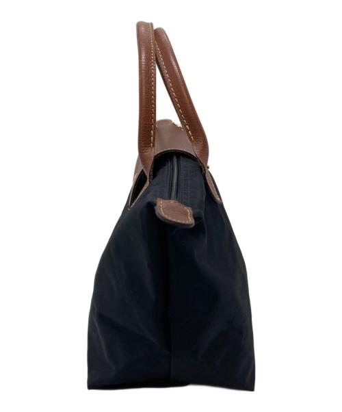 LONGCHAMP（ロンシャン）LONGCHAMP (ロンシャン) オリジナル S トップハンドルバッグ　ナイロンバッグ　ル プリアージュ ブラック サイズ:実寸参照の古着・服飾アイテム