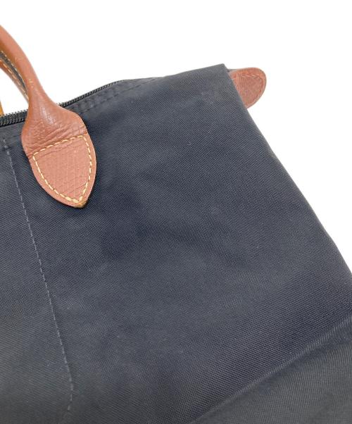 LONGCHAMP（ロンシャン）LONGCHAMP (ロンシャン) オリジナル S トップハンドルバッグ　ナイロンバッグ　ル プリアージュ ブラック サイズ:実寸参照の古着・服飾アイテム